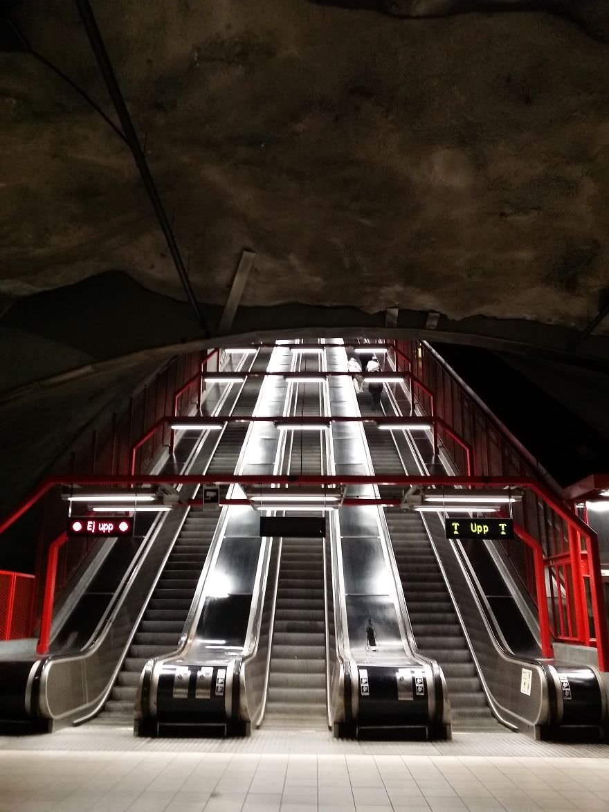 Duvbo Subwaystation, Stockholm