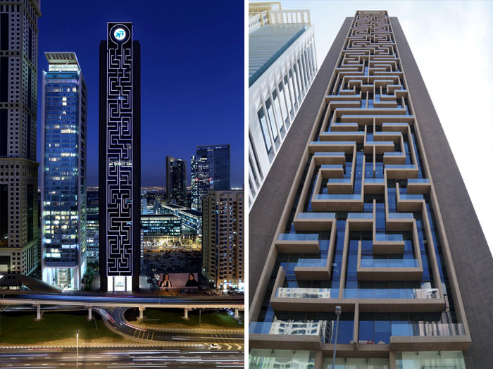 The Maze Tower, Dubai, UAE