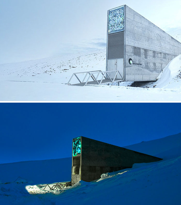 Svalbard Global Seed Vault (Seed Bank), Spitsbergen, Norway