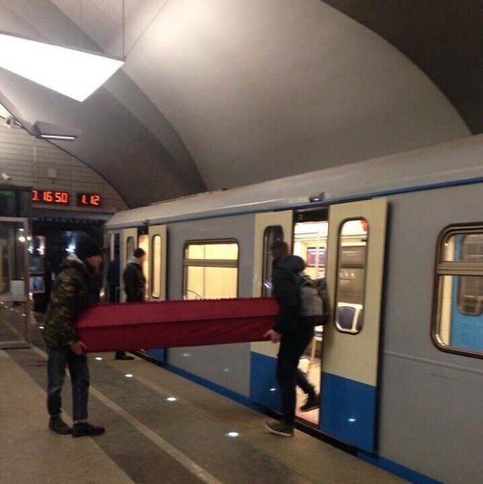 Russian metro.