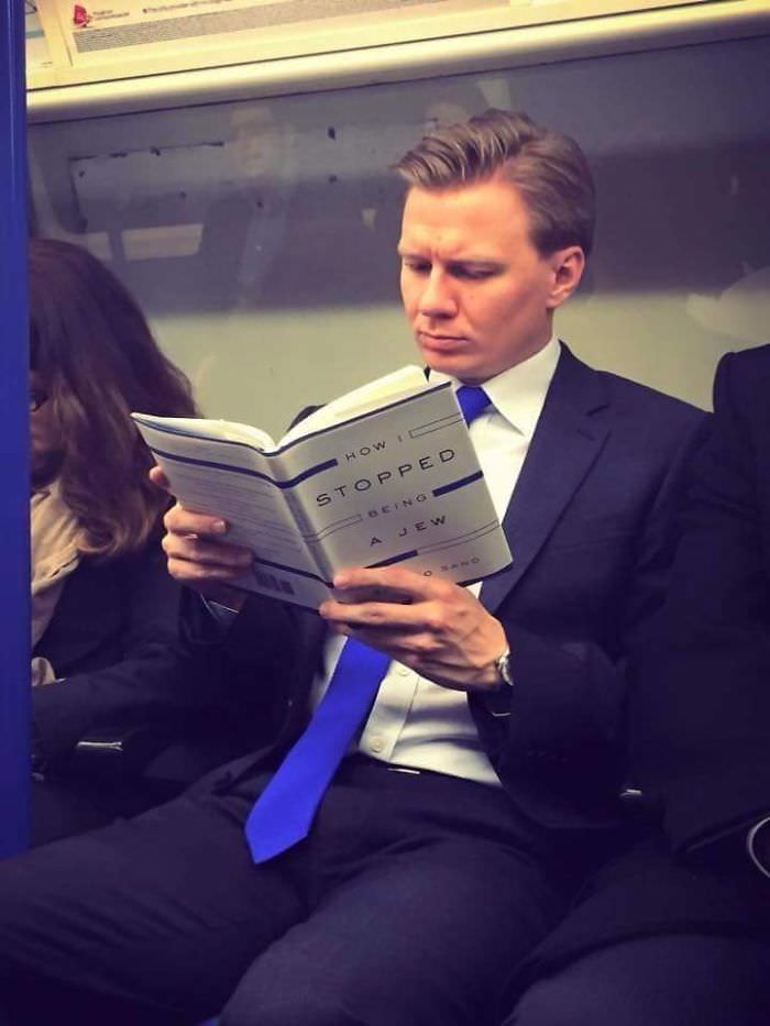 Casual read on the Tube.