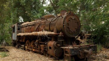 Rusted Rails Graveyard