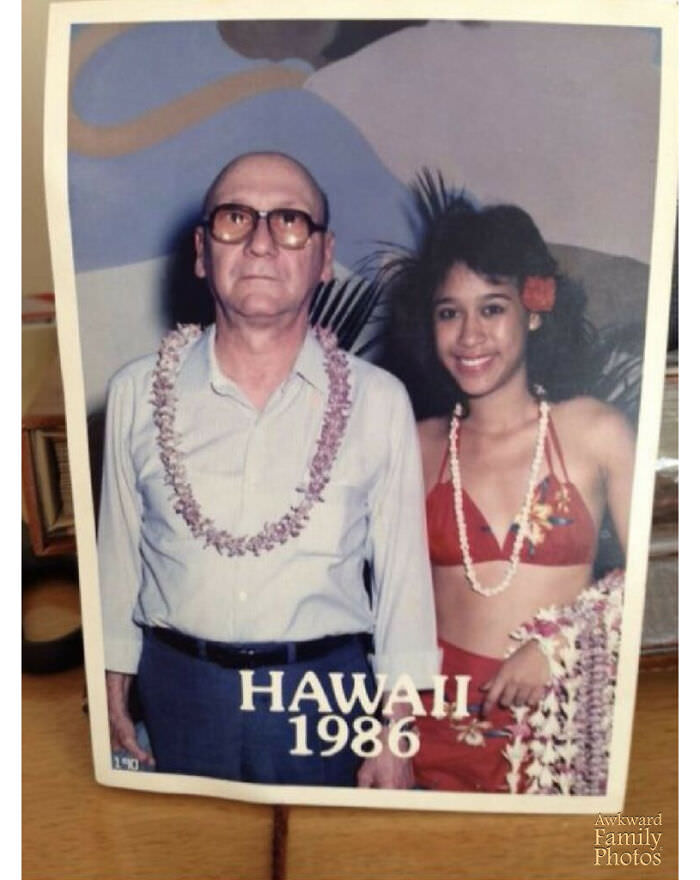 My Italian grandfather on his first trip to Hawaii.