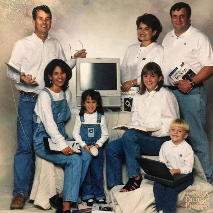 My family owned an internet service provider when I was growing up, and this was our big promo shot.