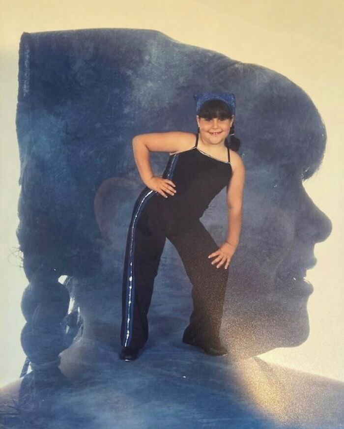 This was taken by a professional photographer for my dance class in the late '90s. Disney clearly missed out on a star and her power stance.