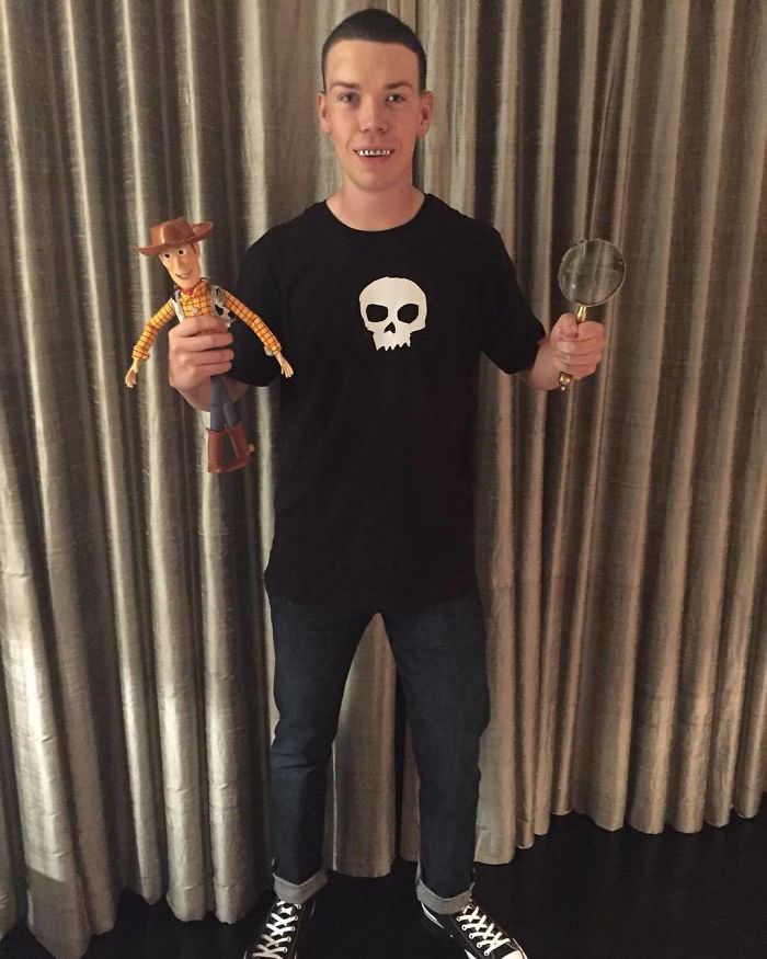 Will Poulter as Sid from Toy Story.