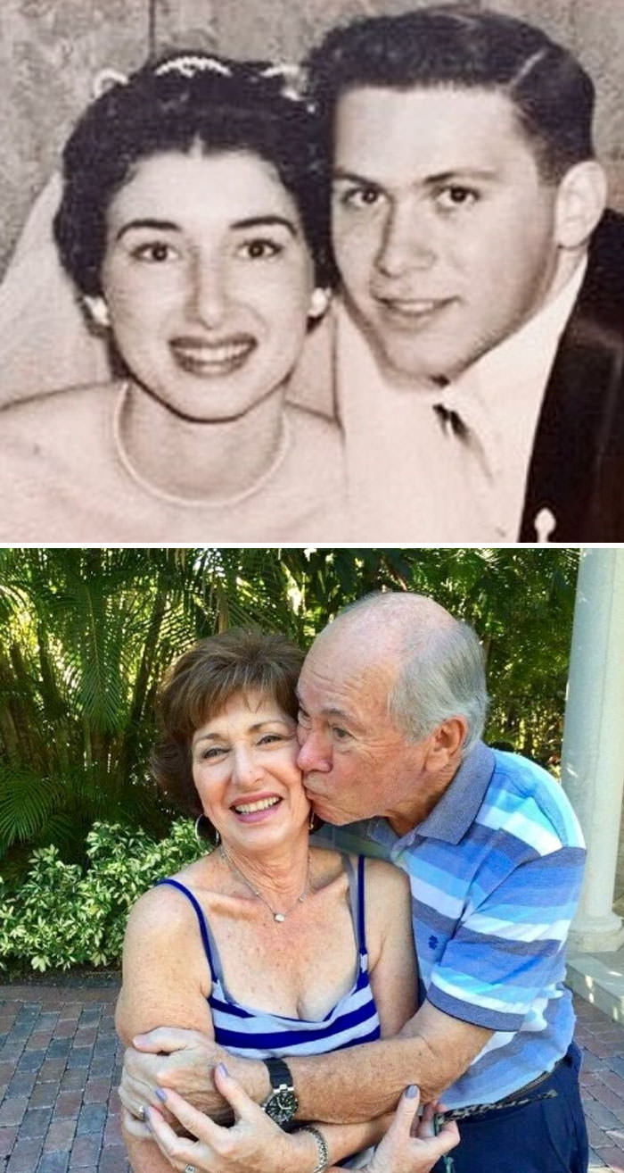 My grandparents met in 1952 at my grandma's 14th birthday party. They will be celebrating their 60th wedding anniversary in June 2018.