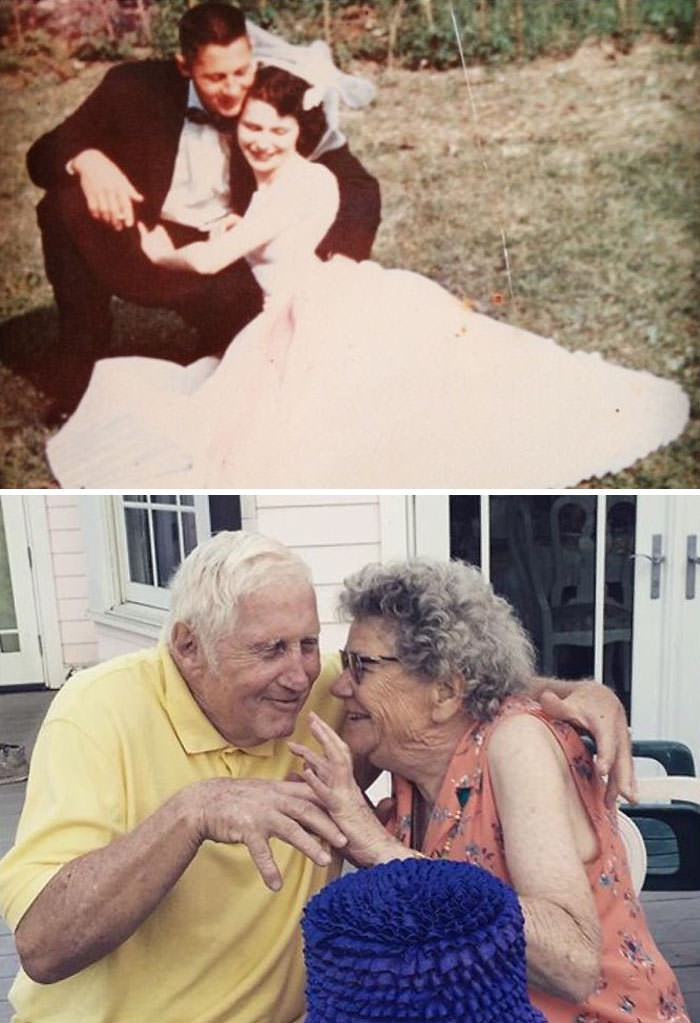 My grandparents, 60 years.