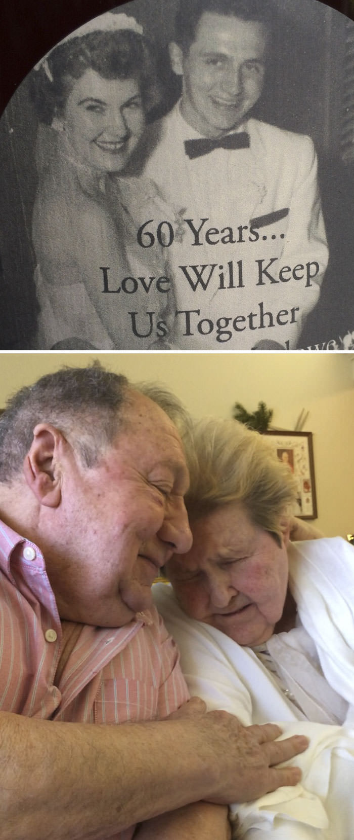 Grandparents celebrate 60th wedding anniversary.