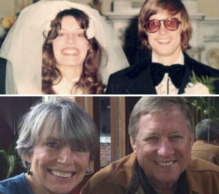 My parents celebrating their 40th wedding anniversary.