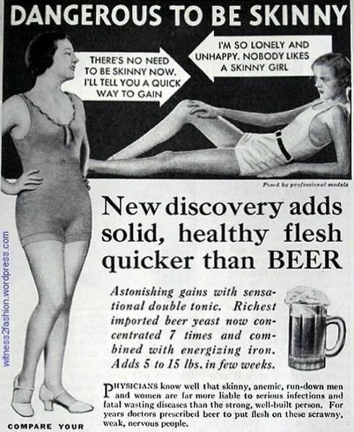 An ad from the 1930s.