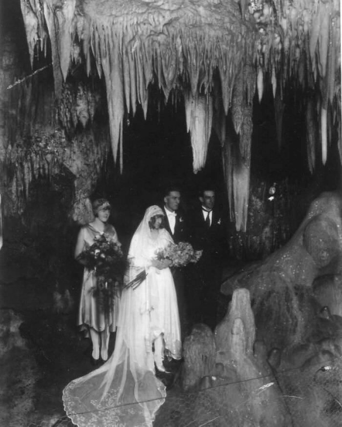 Buchan Caves, Gippsland, Australia. 14th April 1930.
