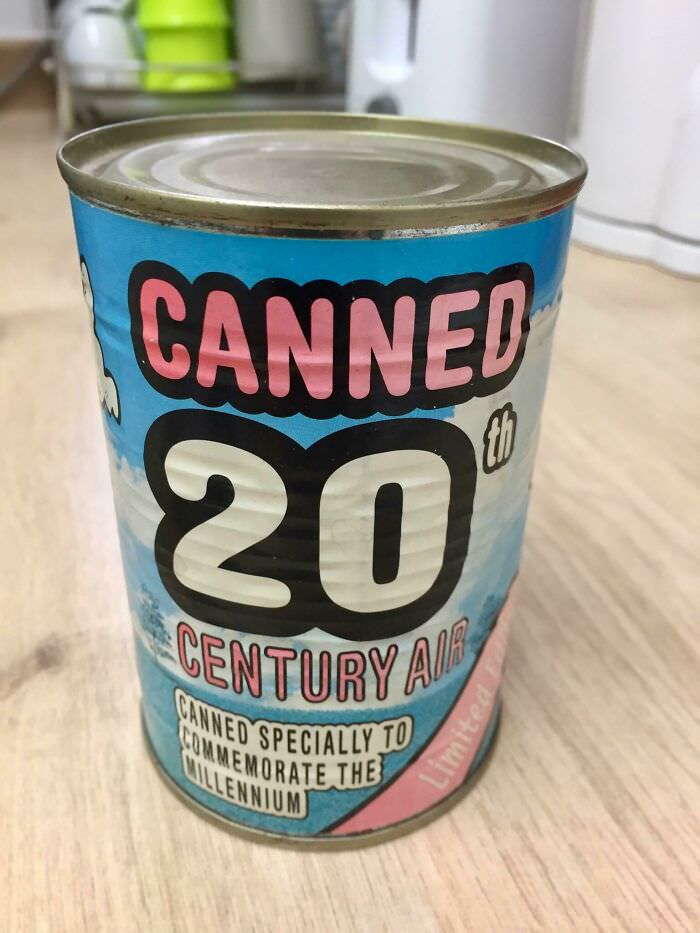 This can of 20th-century air.
