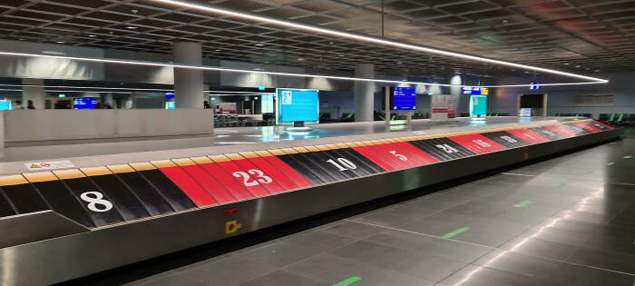 There's a roulette minigame at the Frankfurt Airport baggage claim.