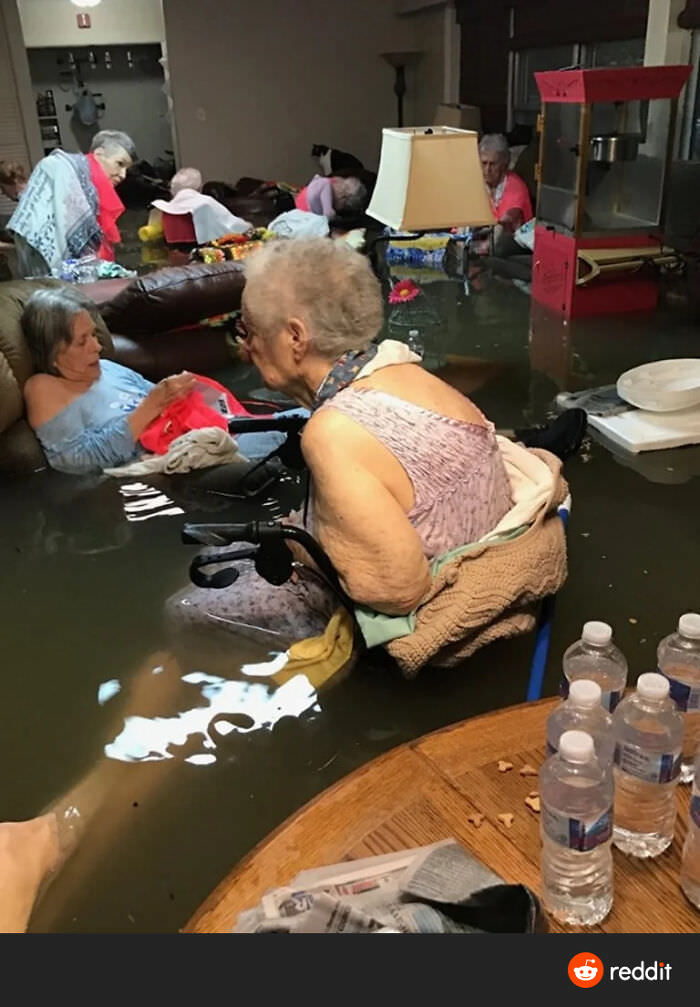 A nursing home flooding.