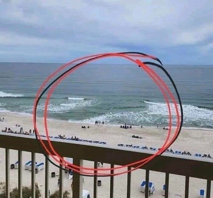What a rip current looks like.