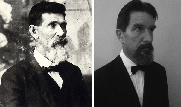 Apparently, I bear some resemblance to my great-great-grandfather.