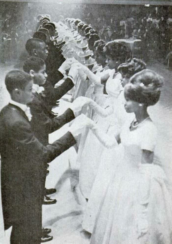 Debutante ball, Harlem, early 1960s.