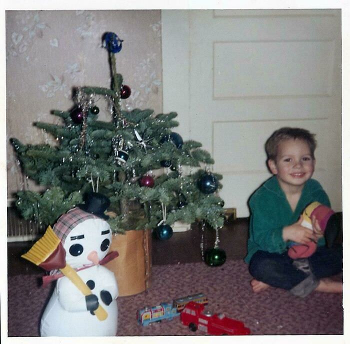 Christmas, 1964, poor but happy.