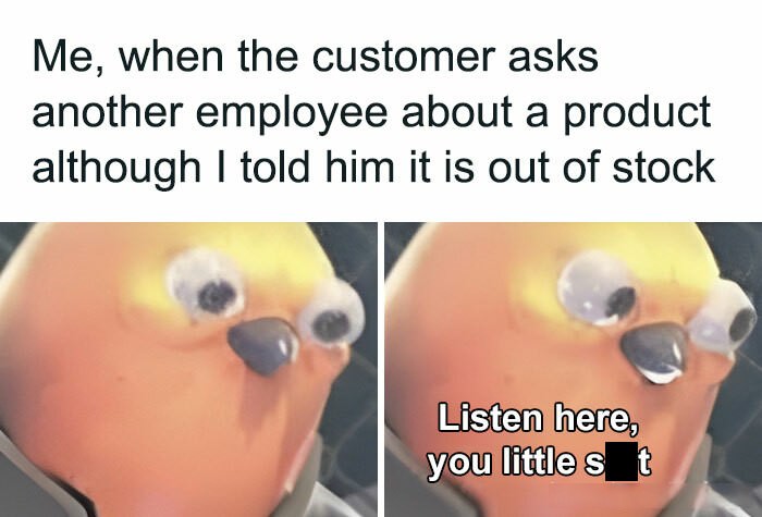 I hate this type of customers.