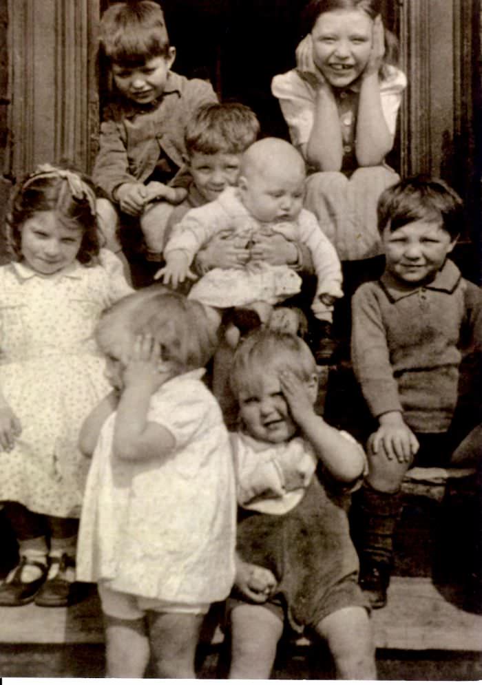 Mcnally family Liverpool Feb 1945.