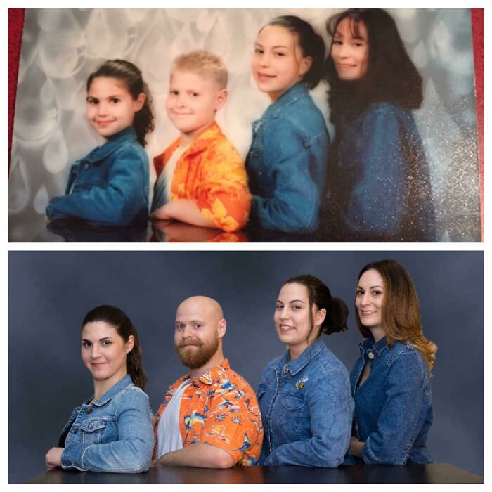 15 years later and we still have that mall photoshoot swagger!