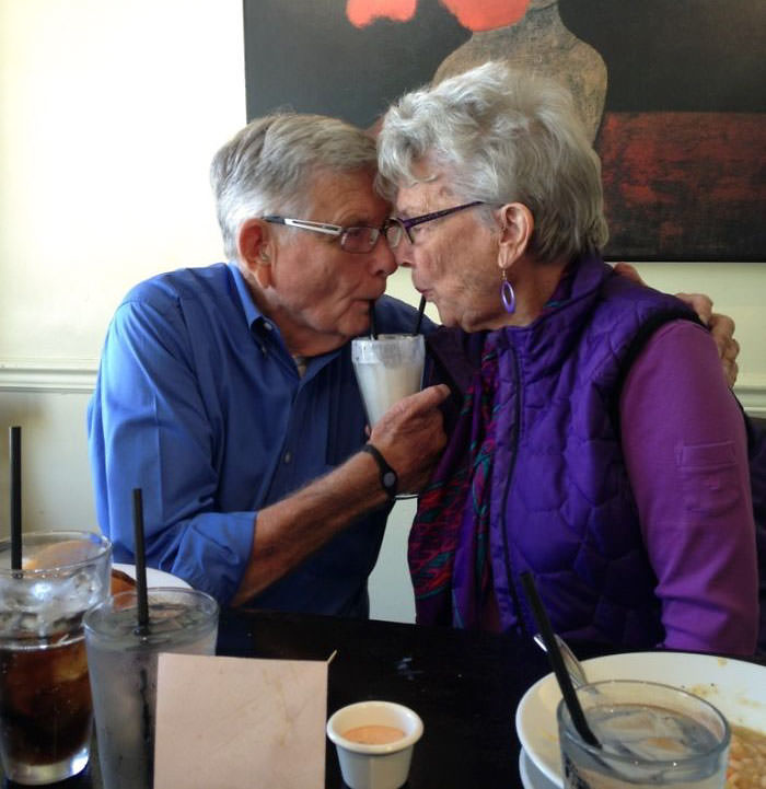 Today is my grandparents' 66th wedding anniversary.