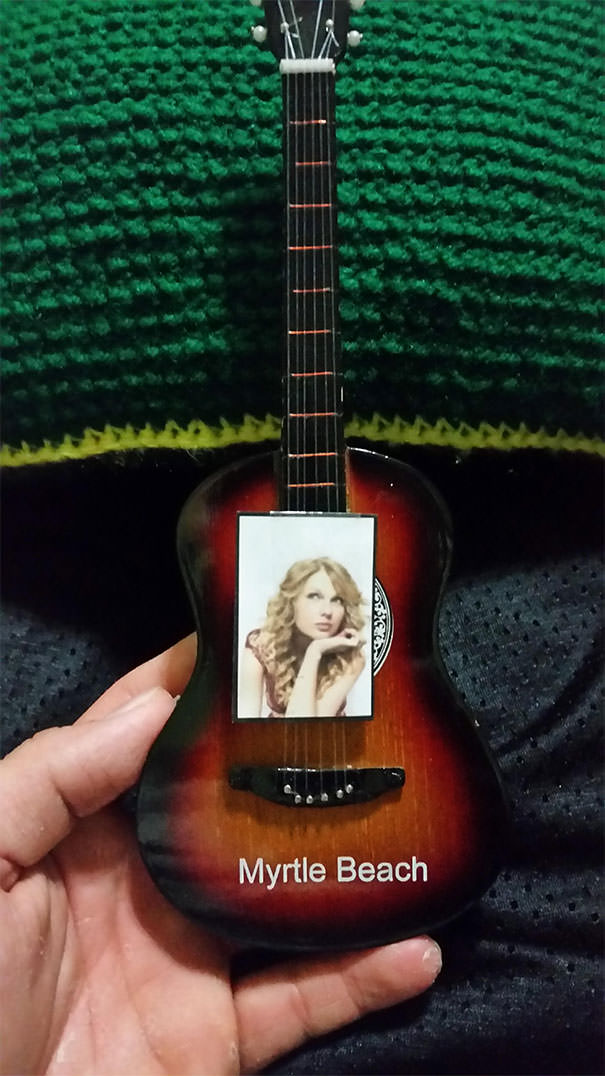 So I asked for a Taylor acoustic guitar for Christmas, and my sister delivered.