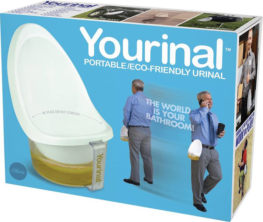 Portable/eco-friendly urinal