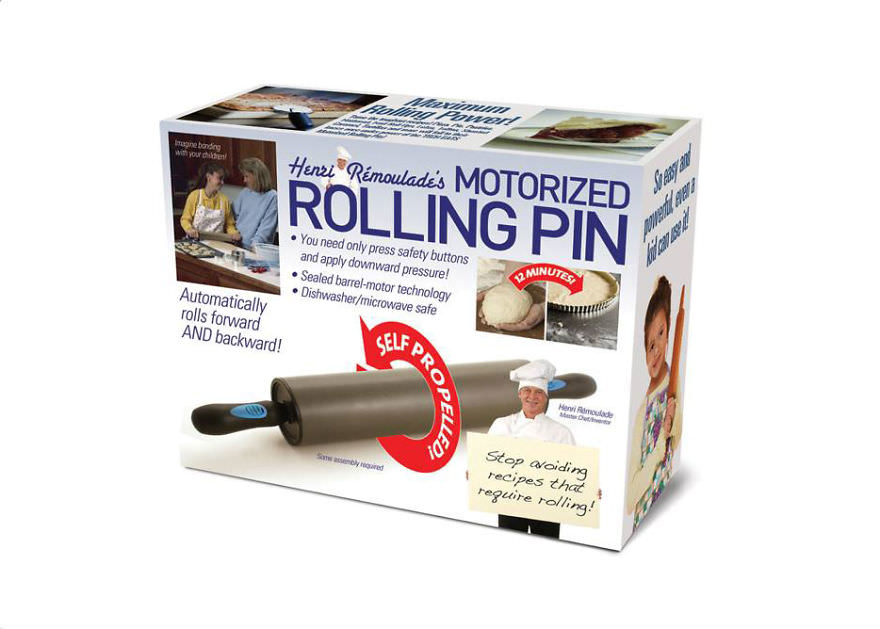 Motorized rolling pin