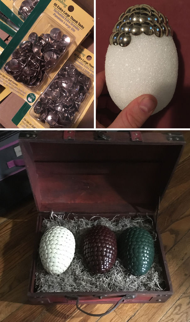 Made my wife dragon eggs for her birthday.