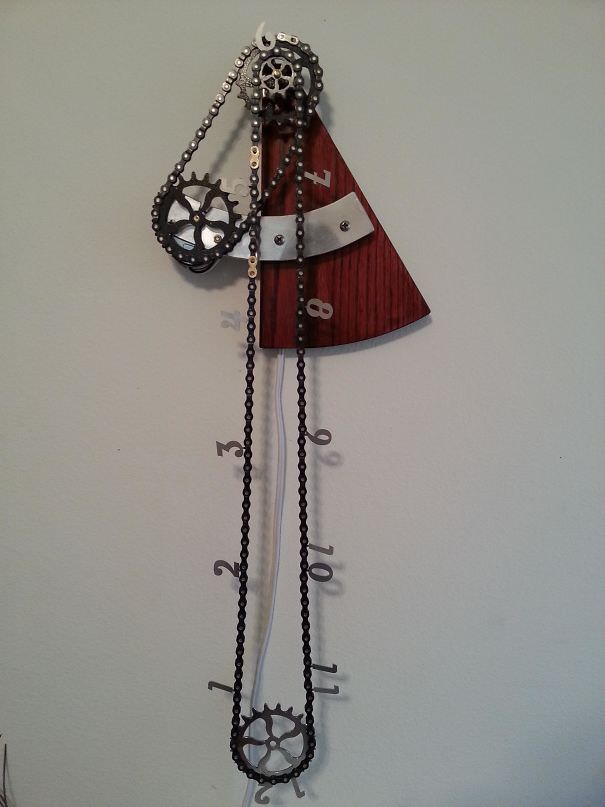 A chain clock my boyfriend made me.